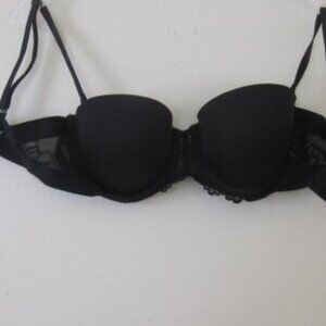 MAIDENFORM-38B-1102-Black-Self Expressions Multiway Underwire Push Up-Lace -